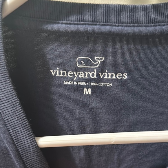 Vineyard Vines Navy Blue Long Sleeve Tee - Picture 2 of 4